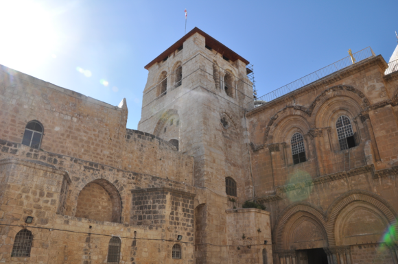 Jerusalem old city: the Church of the Holy Sepulchre