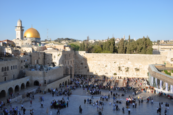 Jerusalem old city: the Western Wall